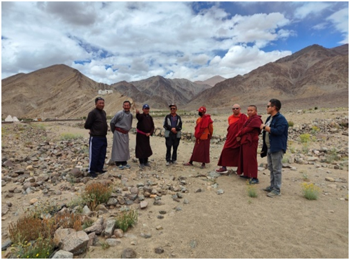 Proposed site at Nyoma