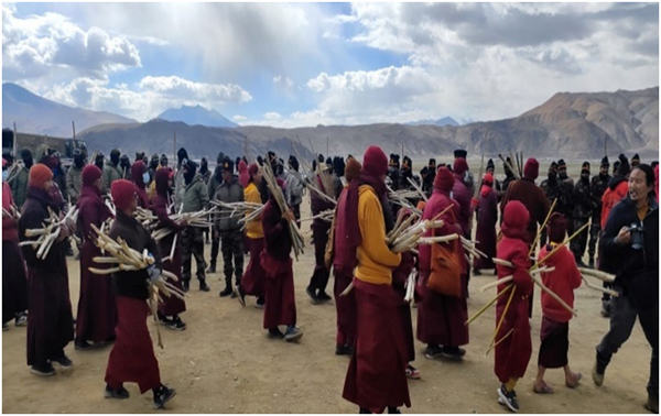 During the workshop at Jammu